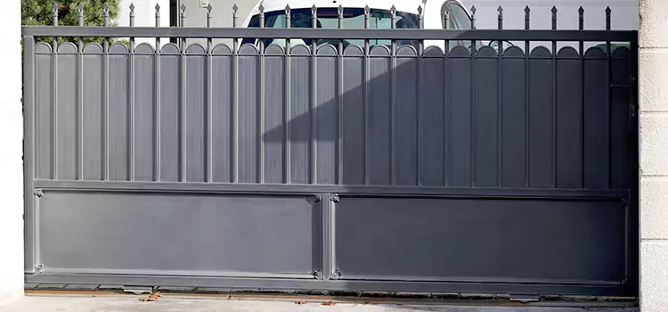 Metal Driveway Gate Installation North Bay Shore